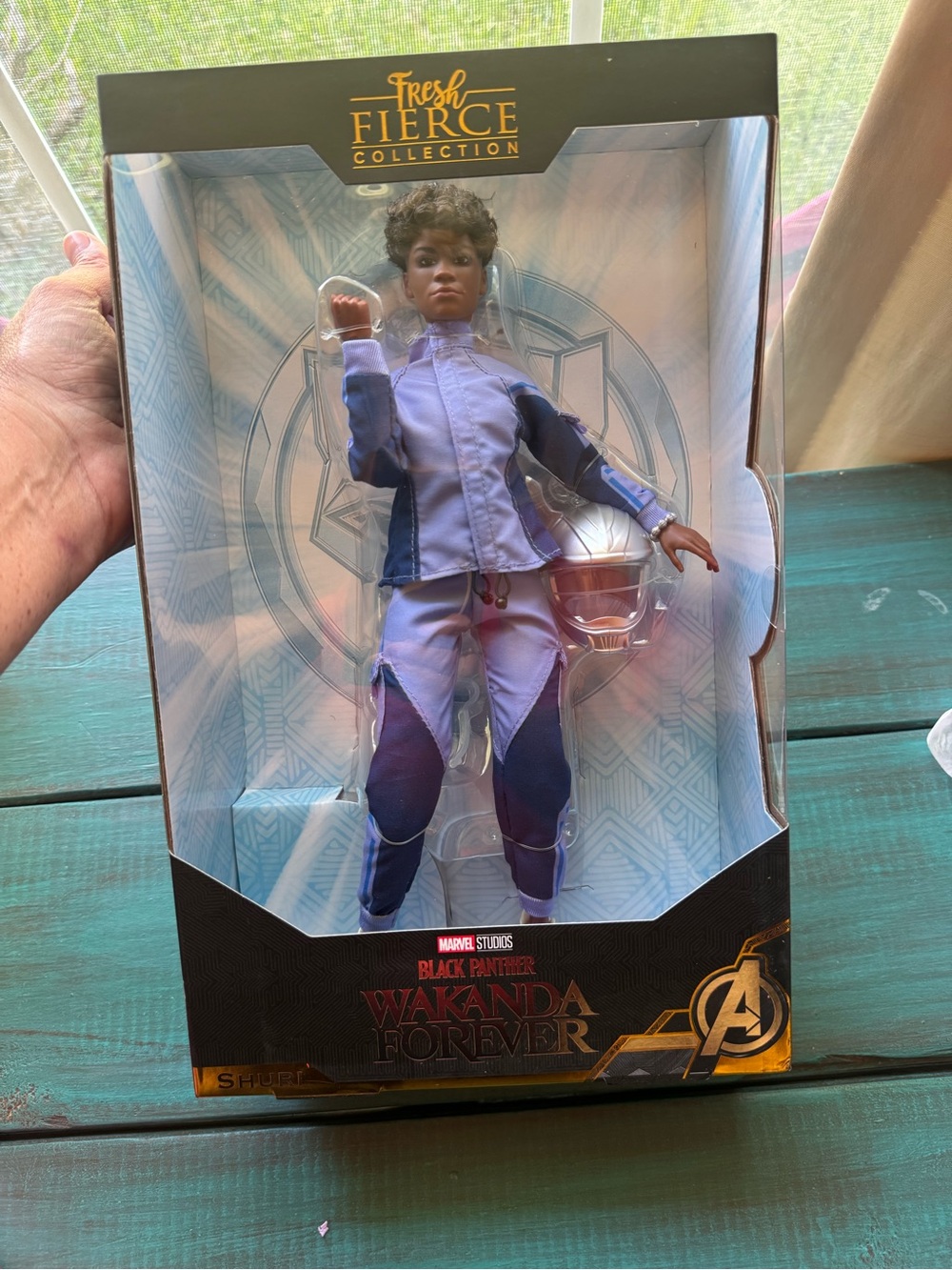 Marvel Shuri Doll in Purple Outfit - Wakanda Forever